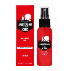 Стимулирующее массажное масло CBD from Amsterdam Massage Oil - 50 мл.